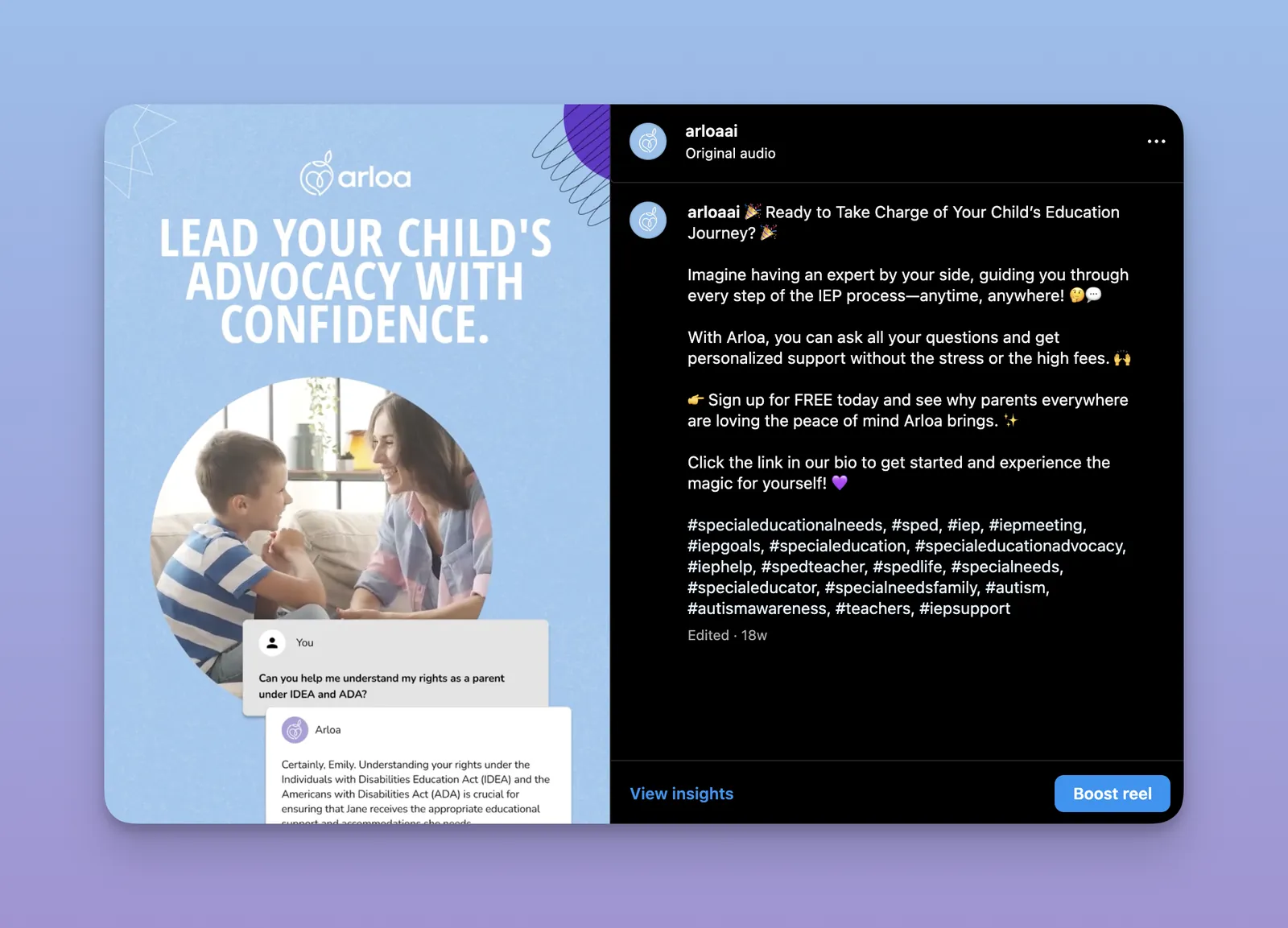 Instagram content design