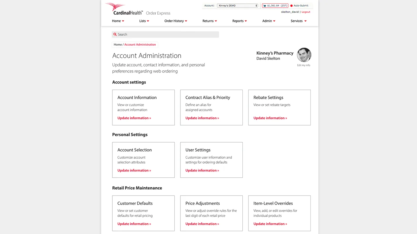 Dashboard concept exploration