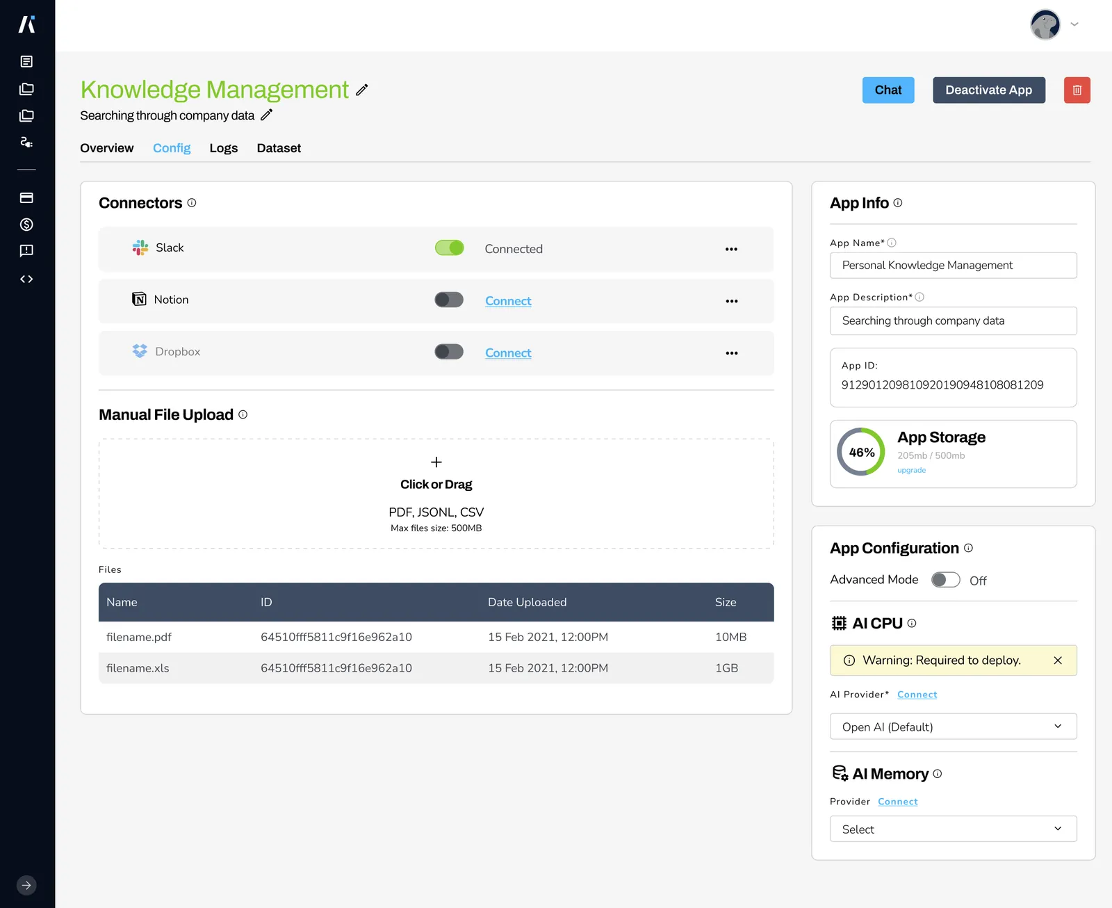 App builder